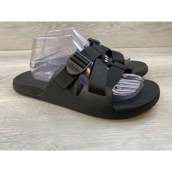 Chaco Chillos Men\'s Sandals Slide 11 Black Strap Sport Casual Slide Shoes main image 10